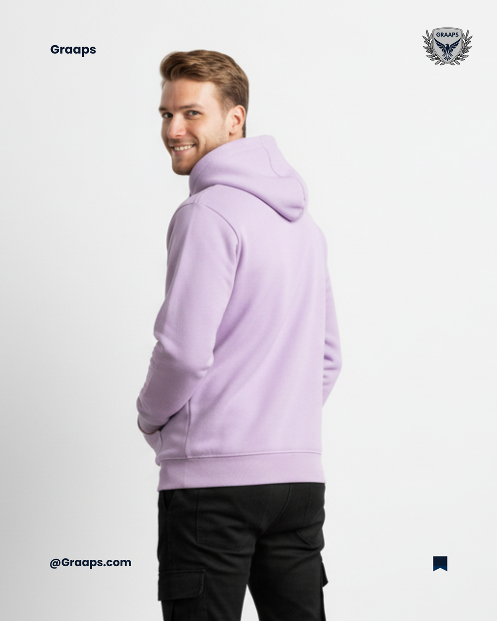 Lavender Premium Regular Fit Hoodie – Timeless Streetwear Comfort