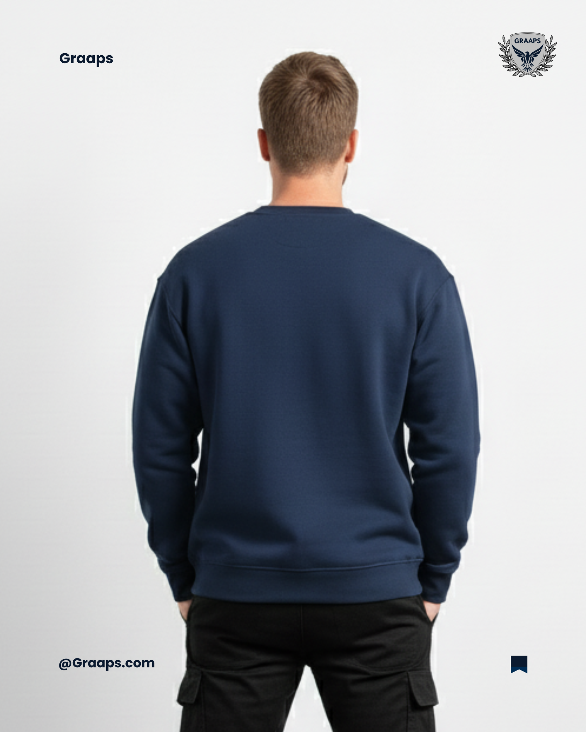 Navy Premium Sweatshirt – Effortless Streetwear Style