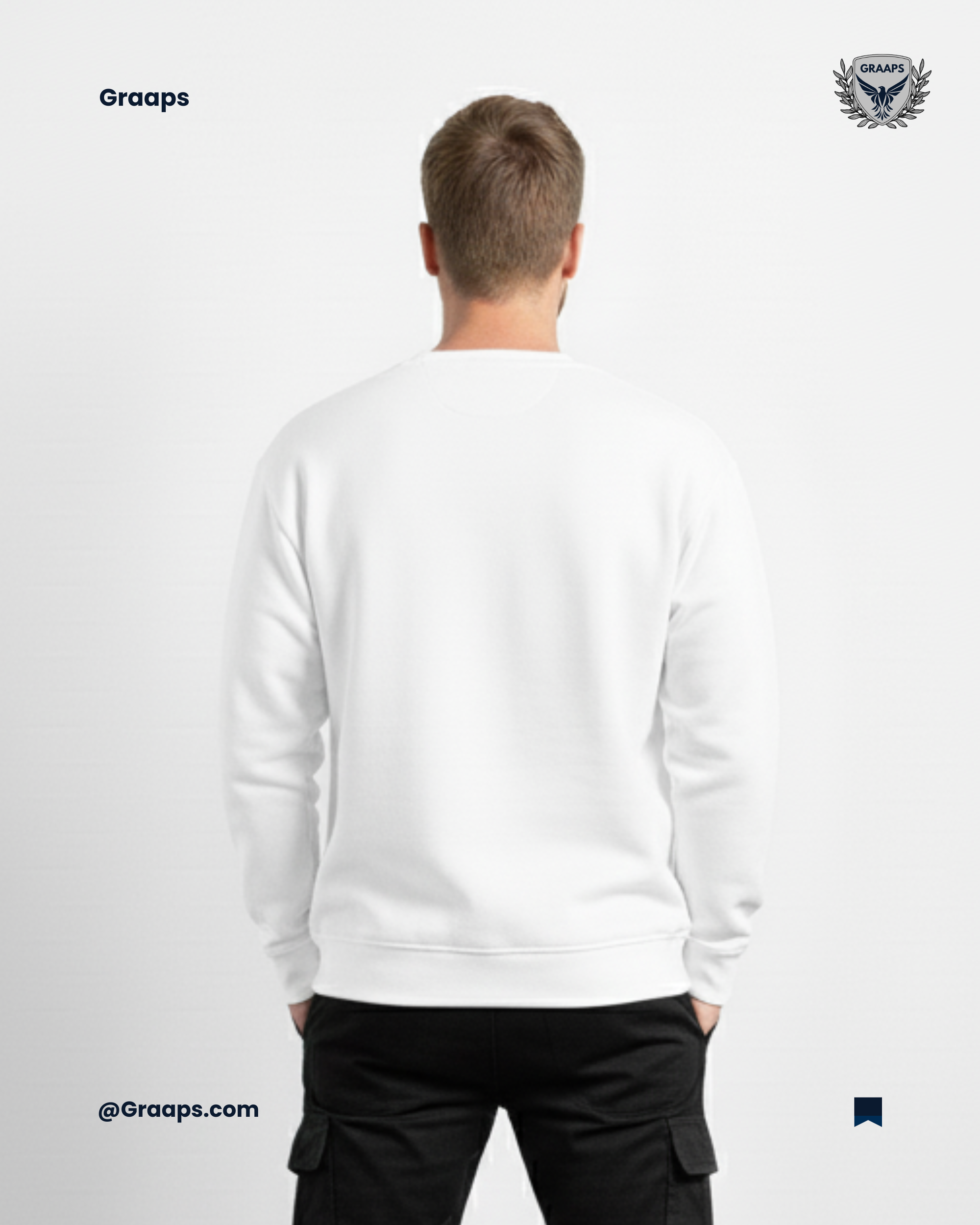 White Premium Sweatshirt – Effortless Streetwear Style