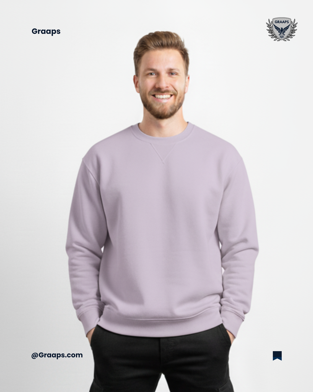Lavender Premium Sweatshirt – Effortless Streetwear Style