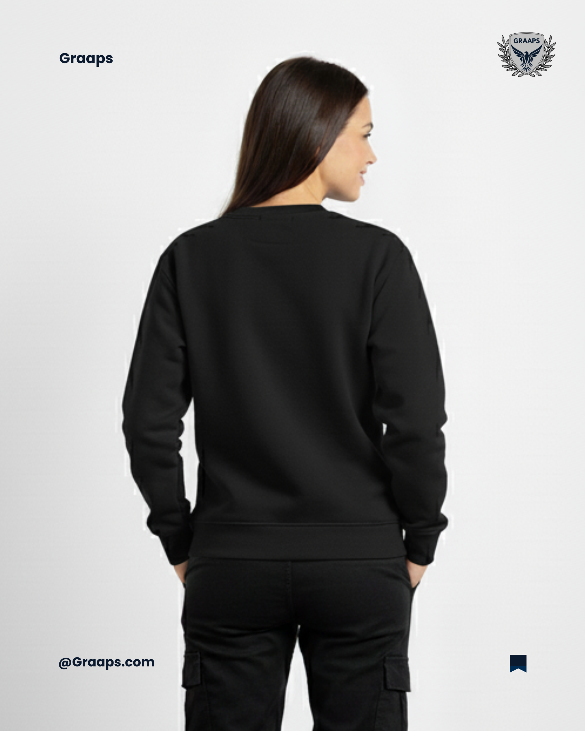 Black Premium Sweatshirt – Effortless Streetwear Style