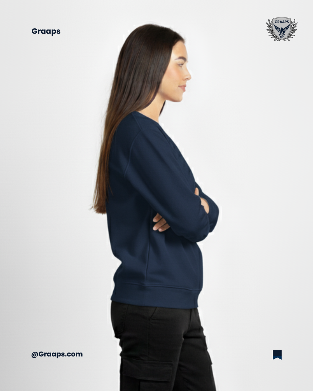 Navy Premium Sweatshirt – Effortless Streetwear Style