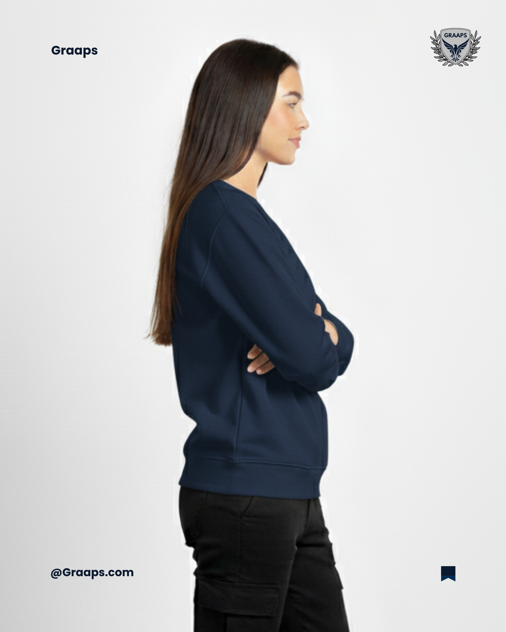 Navy Premium Sweatshirt – Effortless Streetwear Style