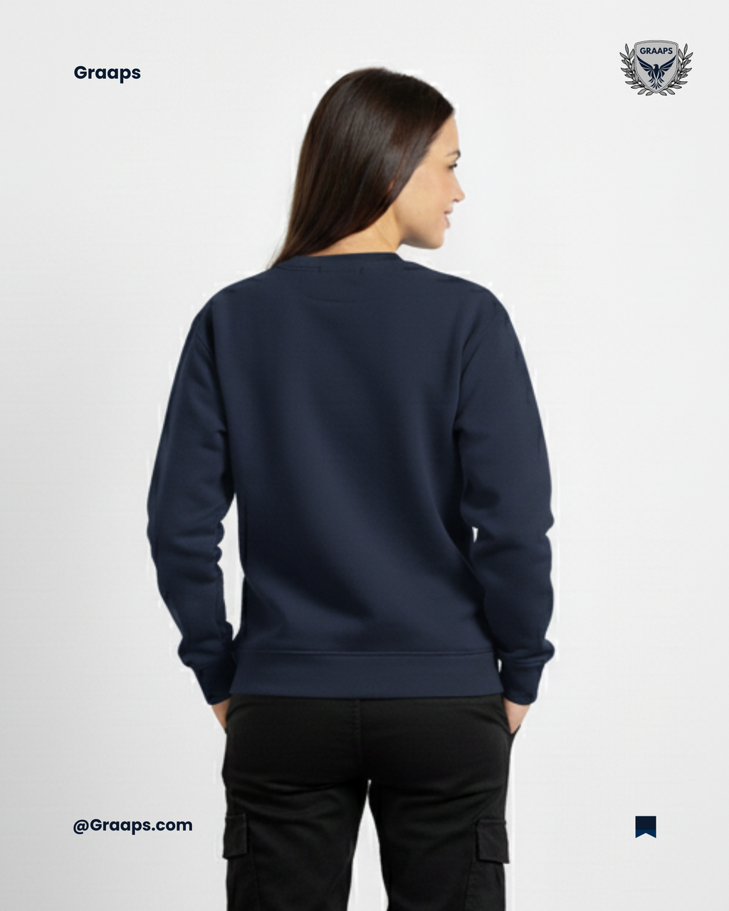 Navy Premium Sweatshirt – Effortless Streetwear Style