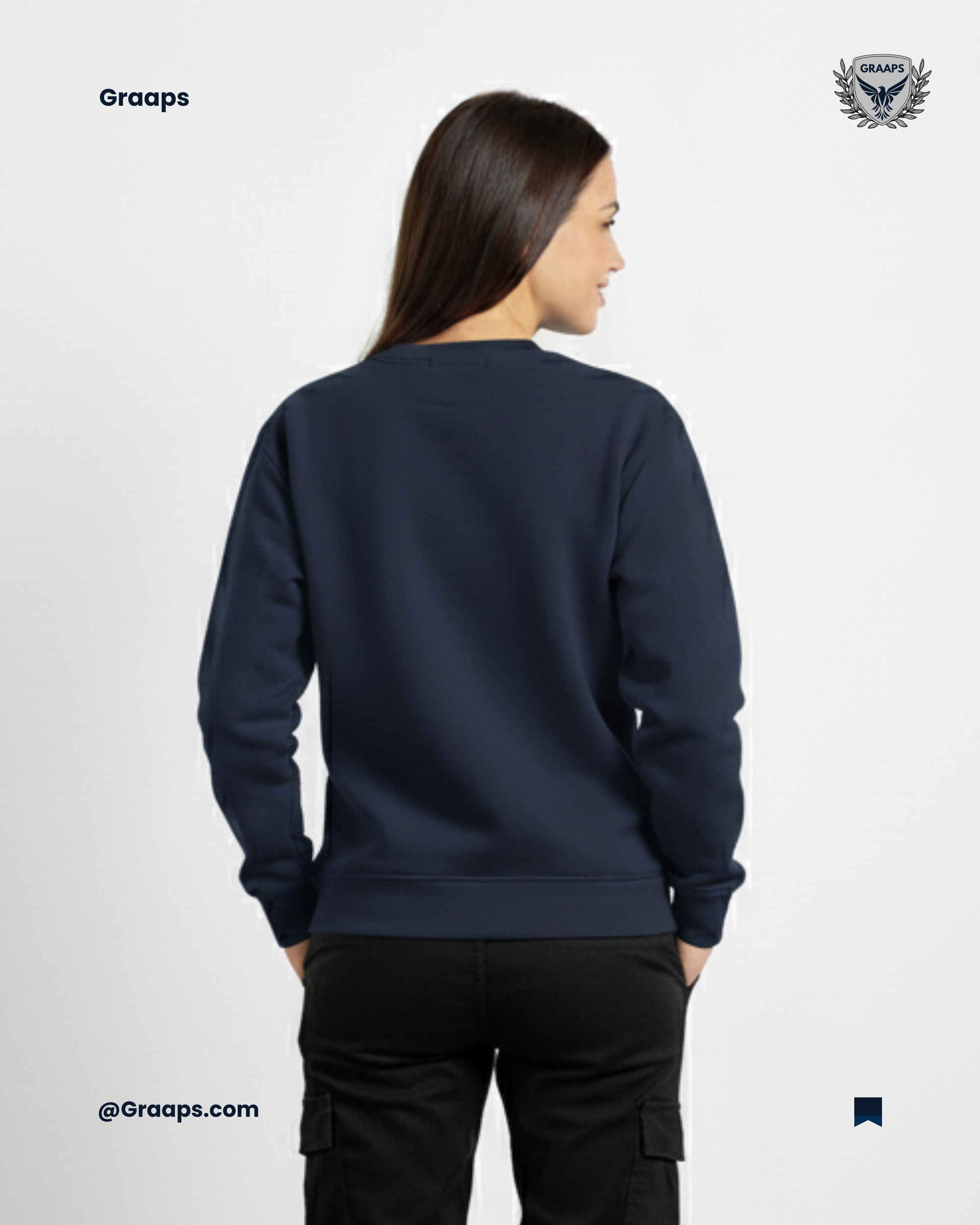 Navy Premium Sweatshirt – Effortless Streetwear Style