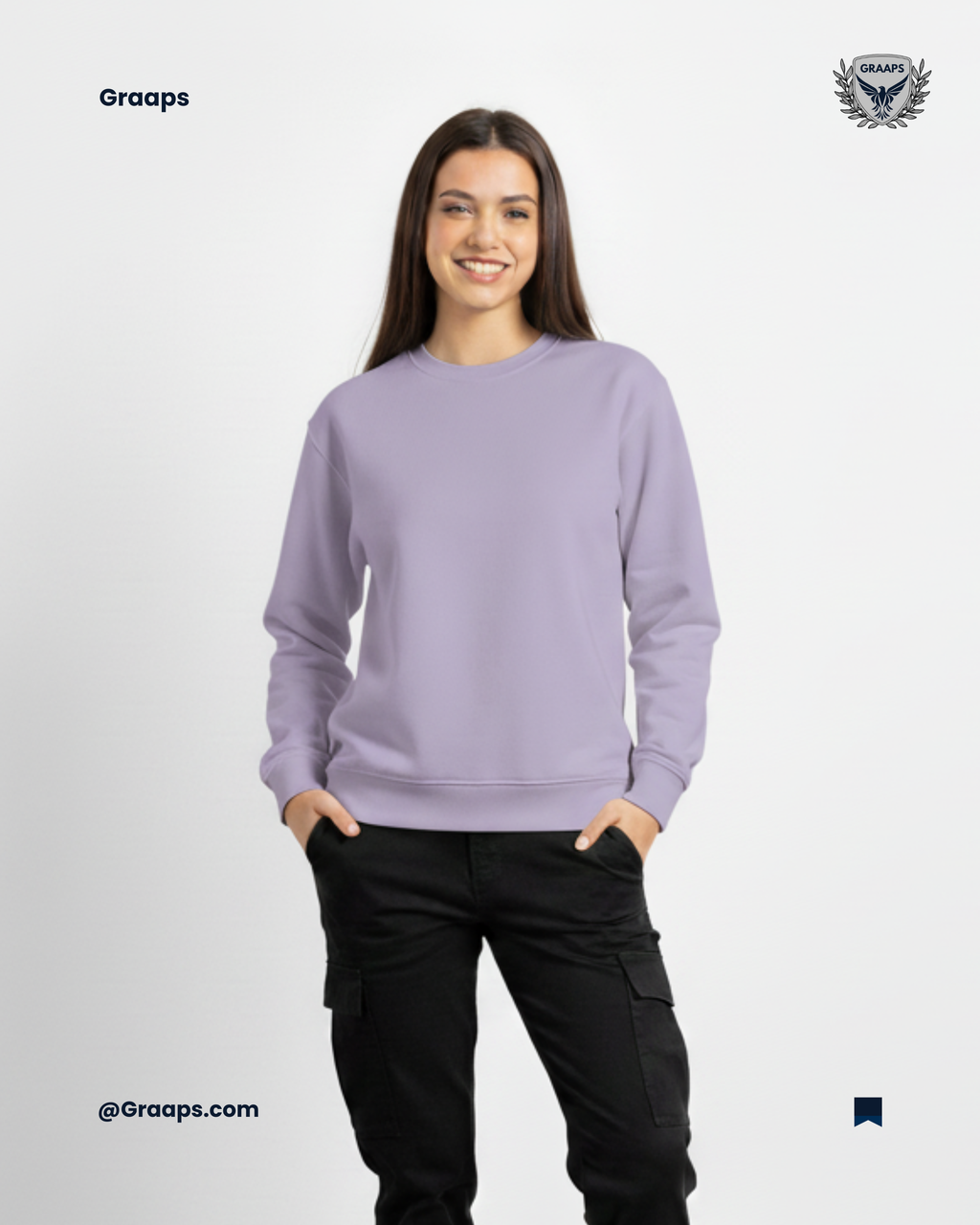 Lavender Premium Sweatshirt – Effortless Streetwear Style