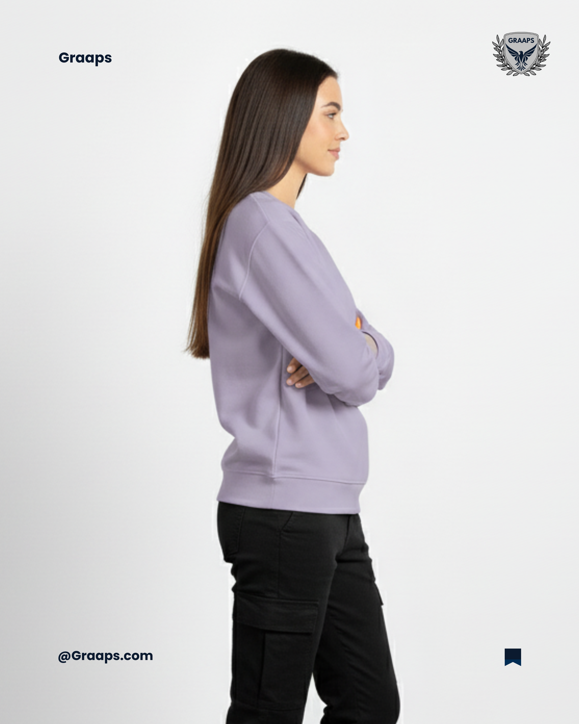 Lavender Premium Sweatshirt – Effortless Streetwear Style