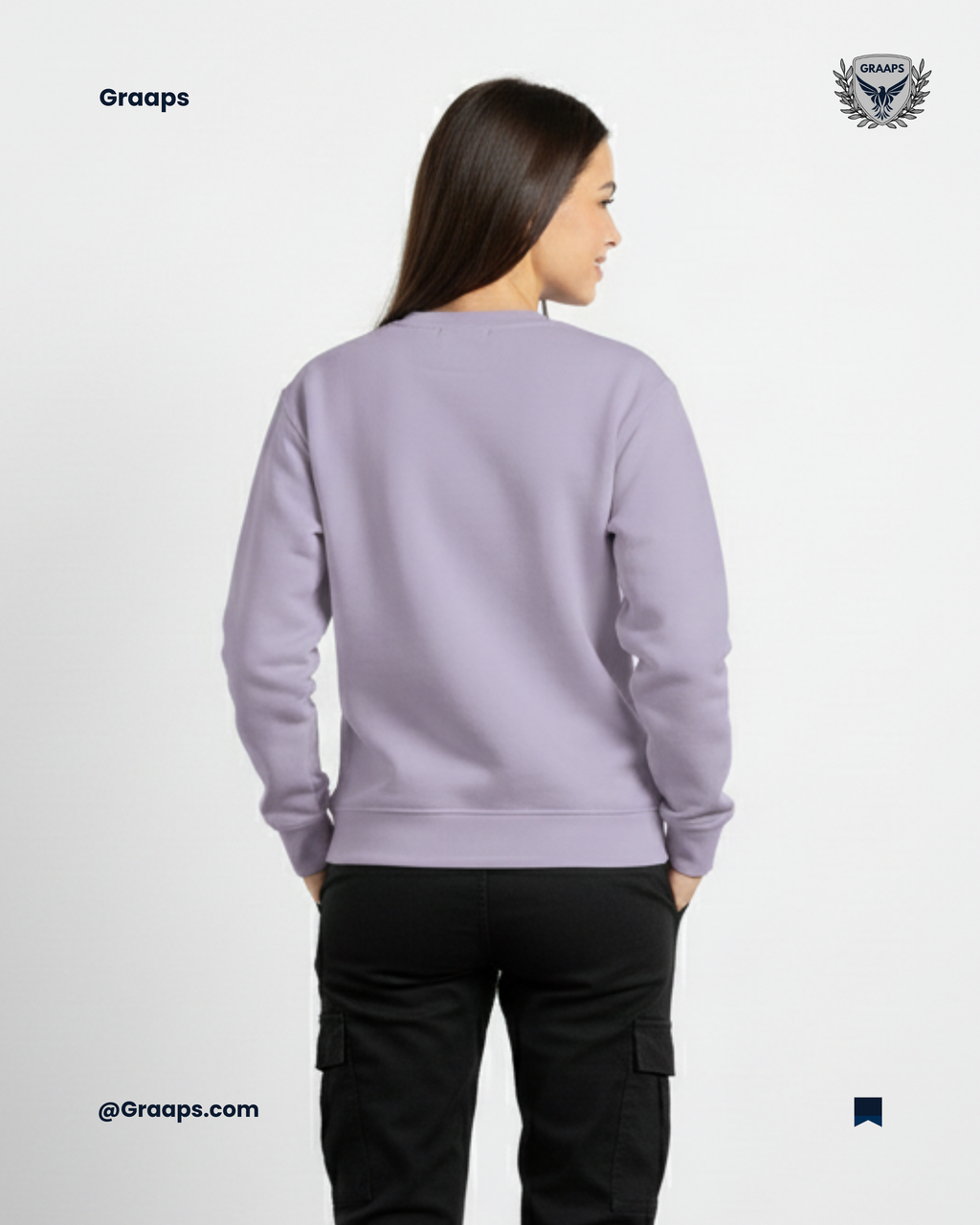 Lavender Premium Sweatshirt – Effortless Streetwear Style