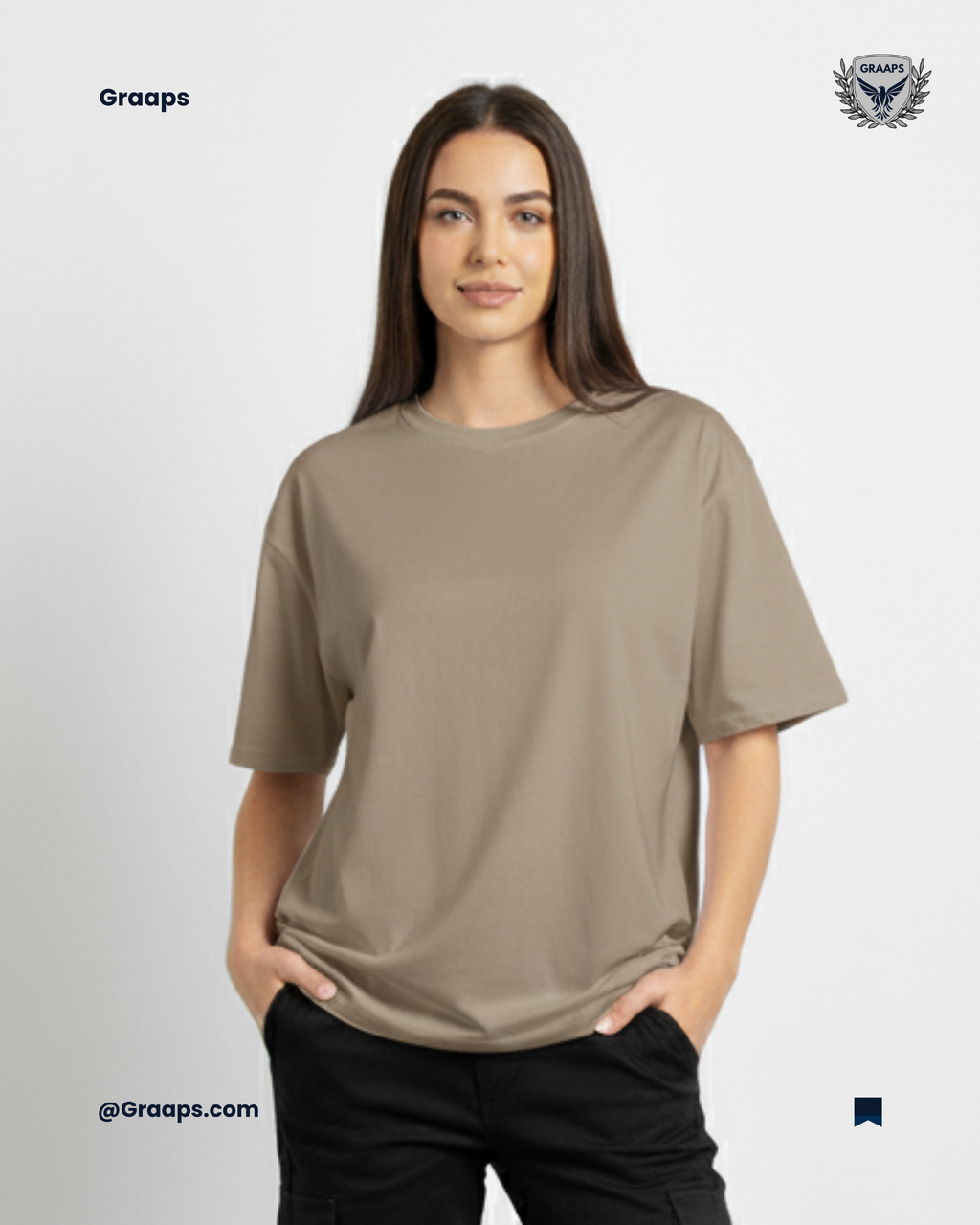 Beige Premium Oversized T-Shirt – Unisex Streetwear Essential