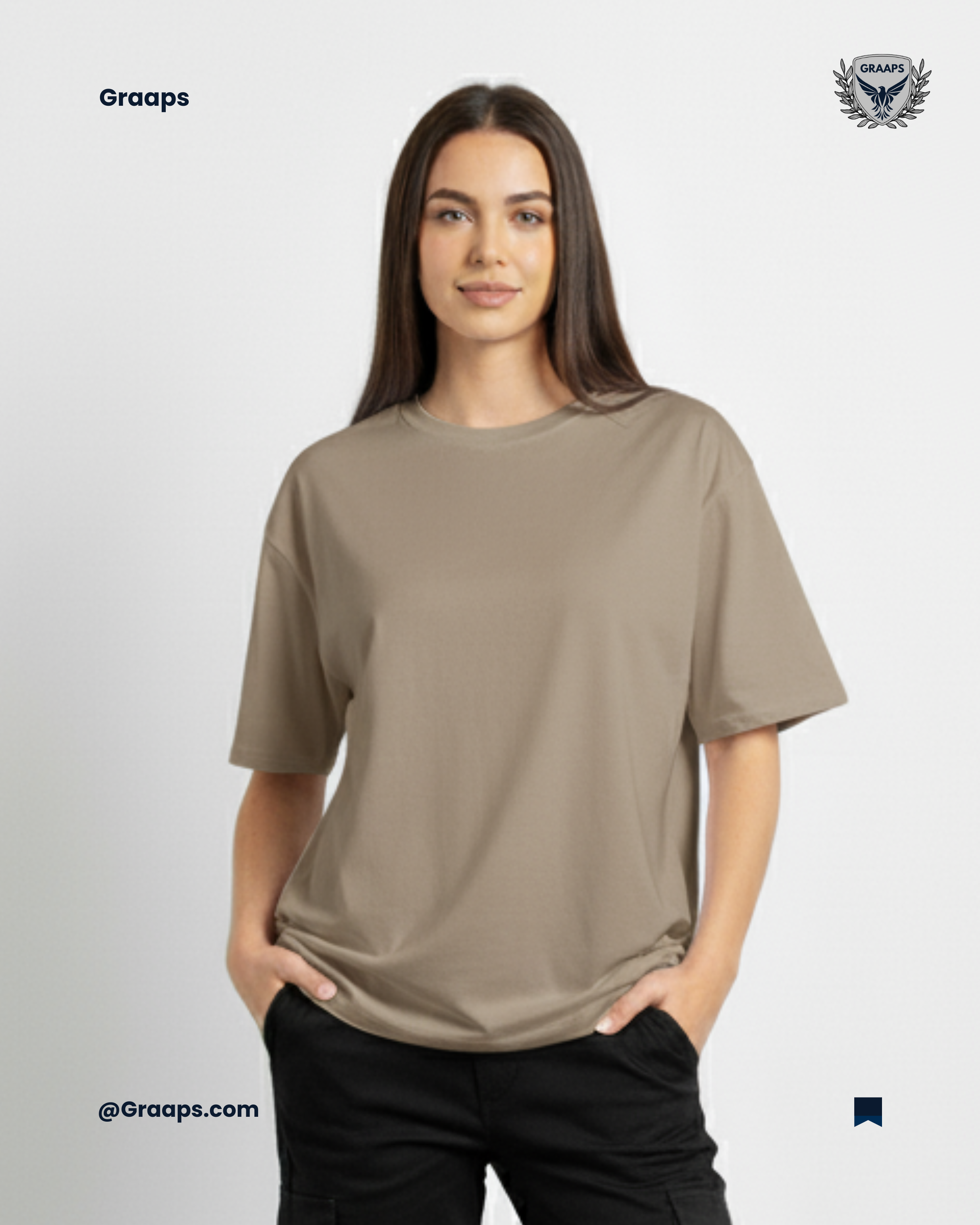 Beige Premium Oversized T-Shirt – Unisex Streetwear Essential