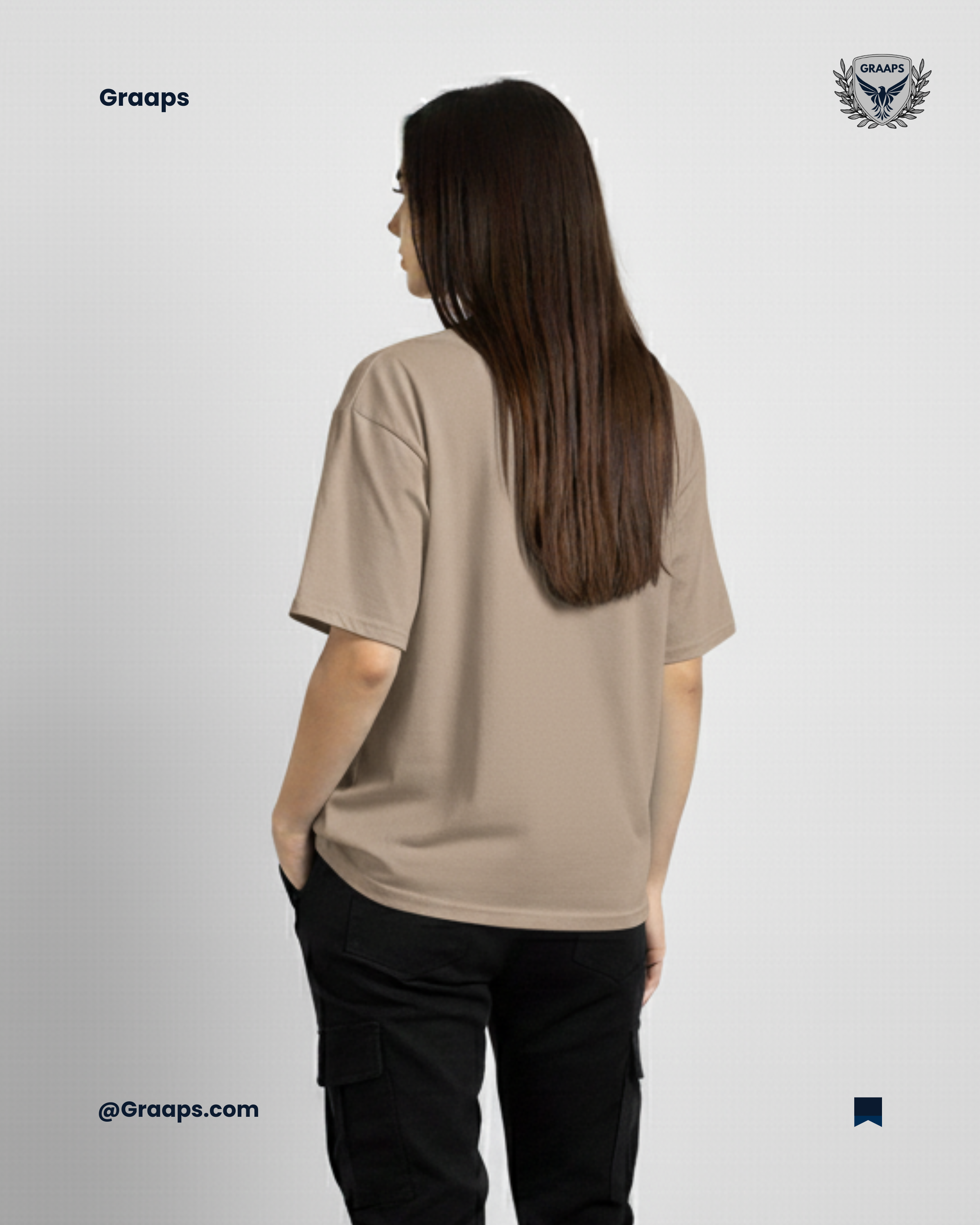 Beige Premium Oversized T-Shirt – Unisex Streetwear Essential