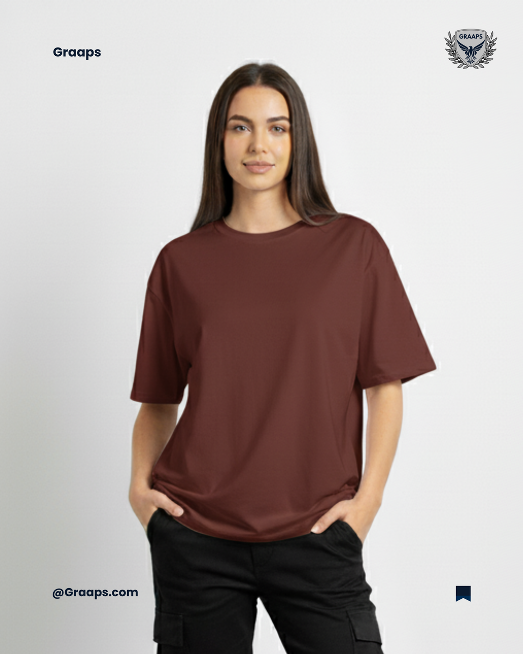 Marron Premium Oversized T-Shirt – Unisex Streetwear Essential