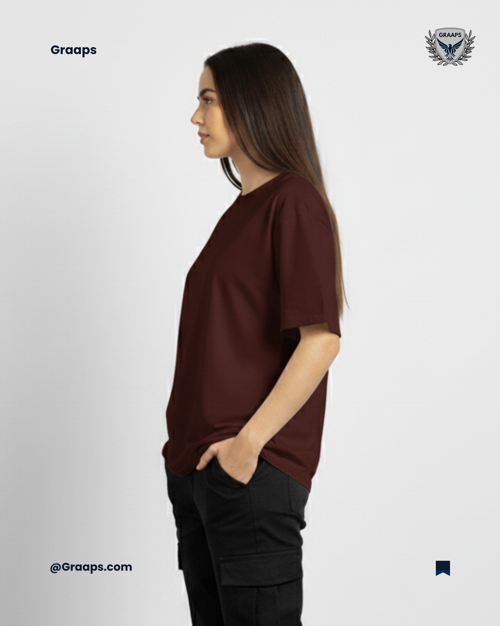 Marron Premium Oversized T-Shirt – Unisex Streetwear Essential