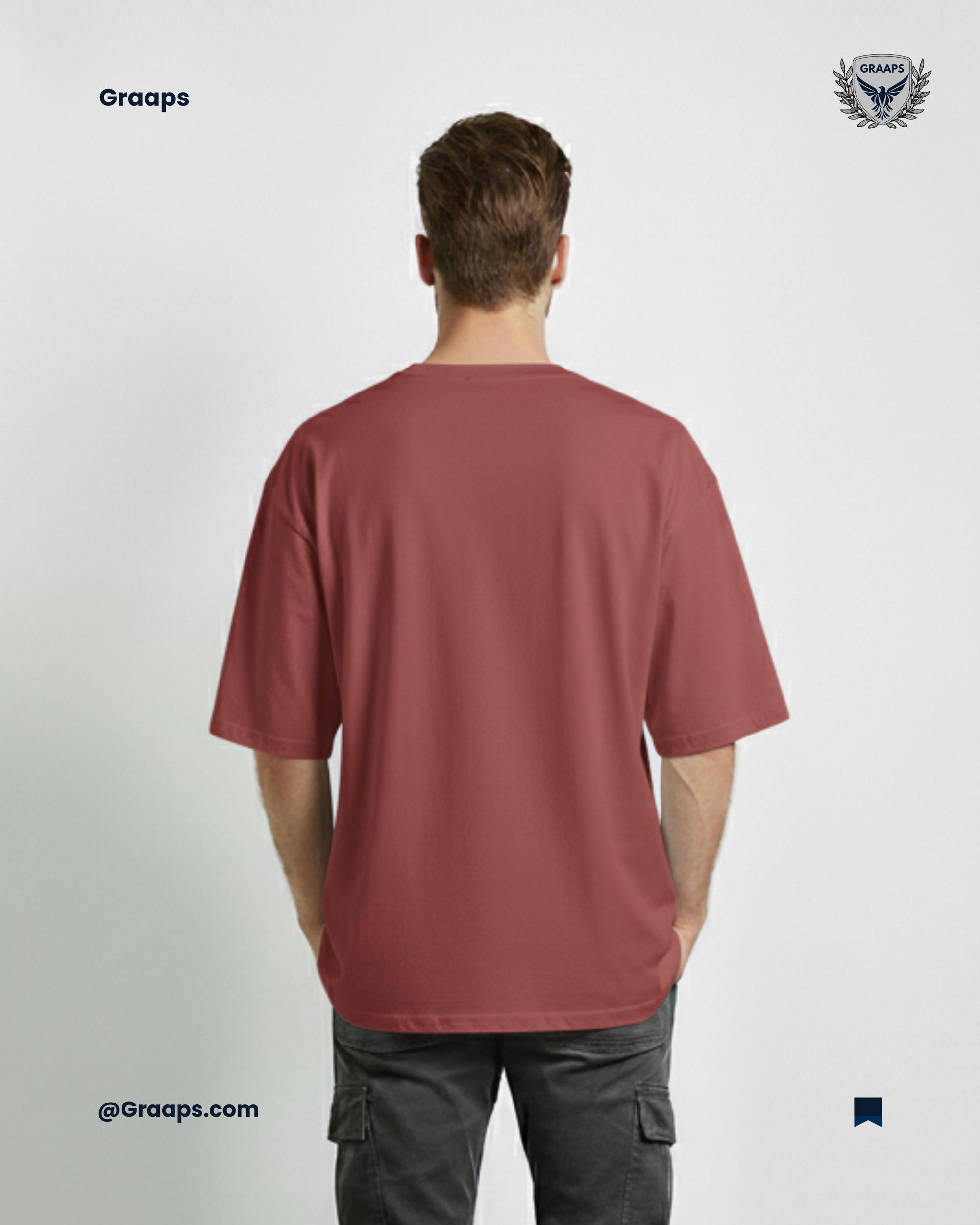 Marron Premium Oversized T-Shirt – Unisex Streetwear Essential