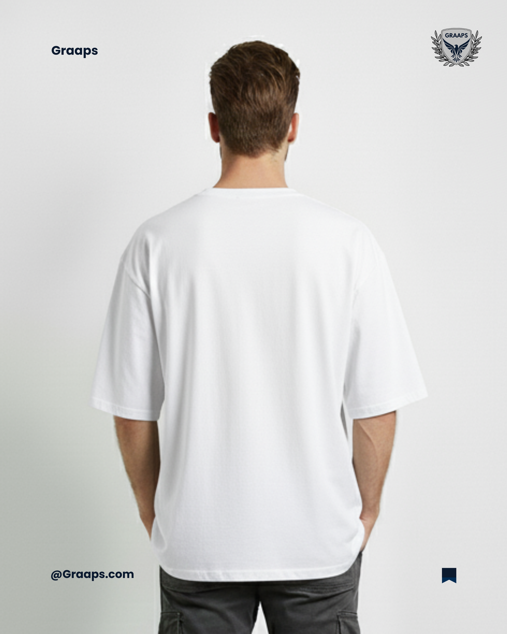 White Premium Oversized T-Shirt – Unisex Streetwear Essential