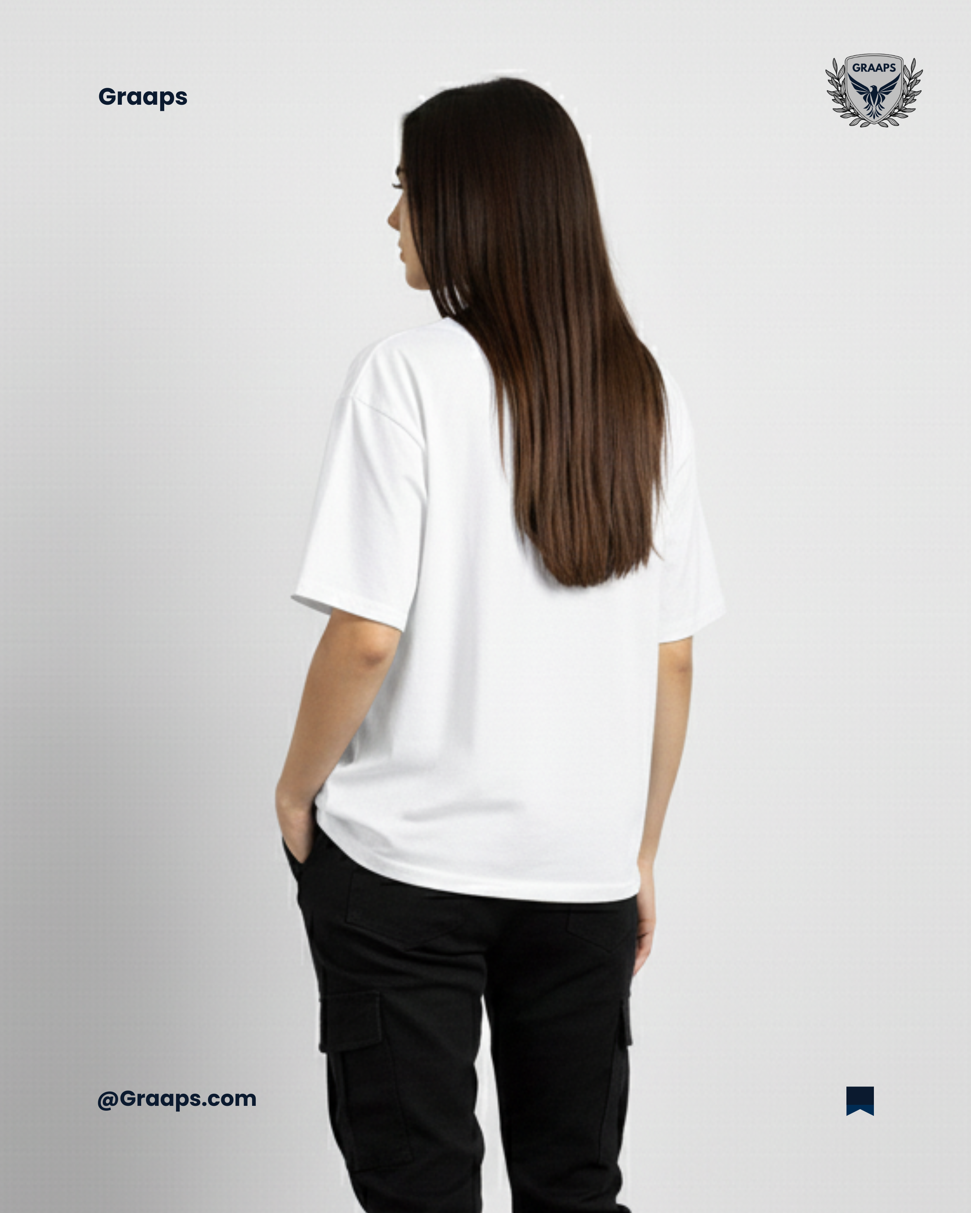 White Premium Oversized T-Shirt – Unisex Streetwear Essential