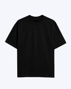 Solid Black Oversized T-Shirt – Unisex